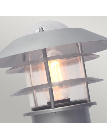 Elstead HELSINGOR Stojąca Zewnętrzna E27 1x60W IP44 Srebrny HELSINGOR-PED - product 2