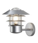 Kinkiety zewnętrzne - Elstead HELSINGOR Kinkiet E27 1x60W IP44 Srebrny HELSINGOR - product 1