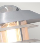Kinkiety zewnętrzne - Elstead HELSINGOR Kinkiet E27 1x60W IP44 Srebrny HELSINGOR - product 2