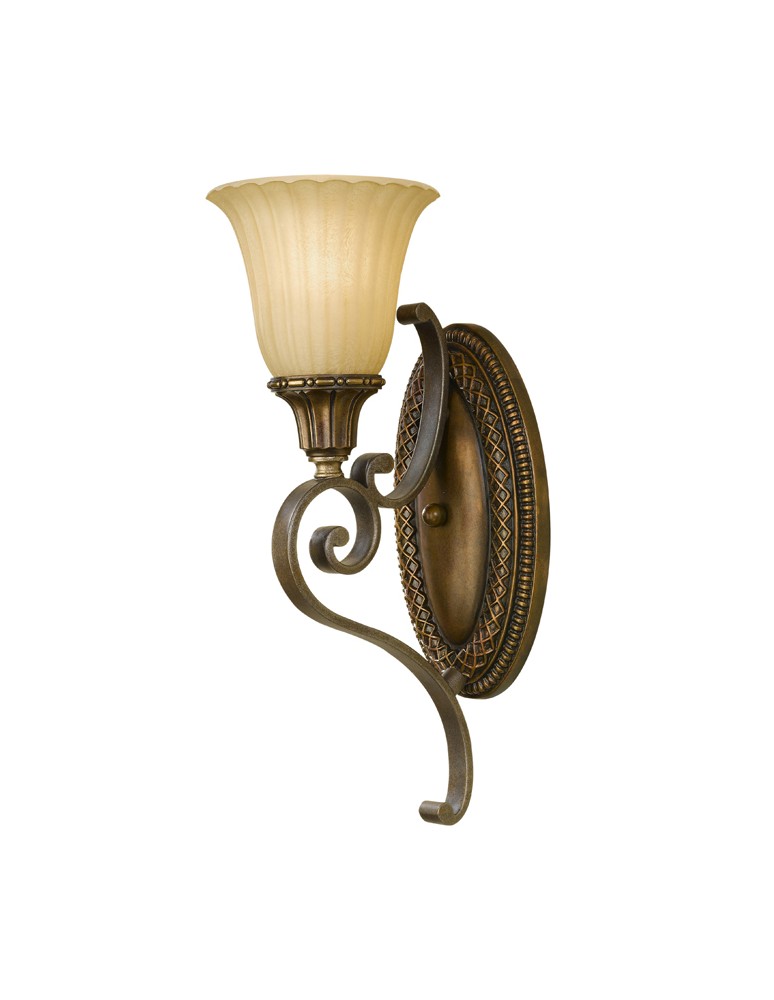 Kinkiety - Feiss KELHAM HALL 1x100W E27 FE/KELHAM HALL1 Kinkiet - produkt kolory-swiatla.pl 1