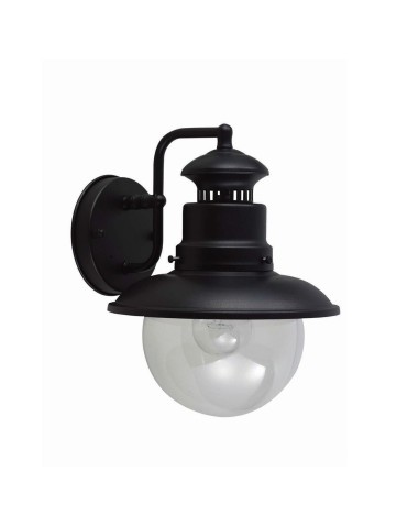 Elstead SHIPSTON Kinkiet E27 1x60W IP44 Czarny GZH-SHIP2