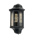 Kinkiety zewnętrzne - Elstead NEWBURY Kinkiet E27 1x60W IP44 Czarny GZH-NB7 - product 1