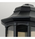 Kinkiety zewnętrzne - Elstead NEWBURY Kinkiet E27 1x60W IP44 Czarny GZH-NB7 - product 2