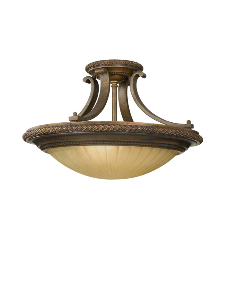 Lampy sufitowe retro - Feiss KELHAM HALL 2x100W E27 FE/KELHAMHALL/SF Sufitowa - produkt kolory-swiatla.pl 1
