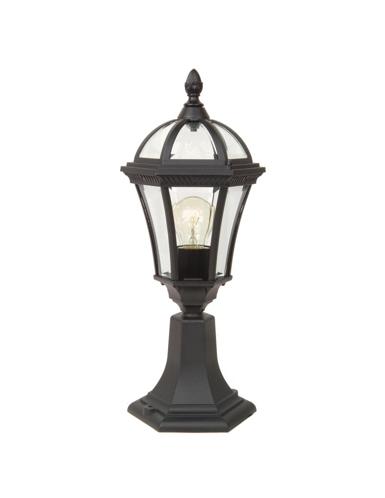 Lampy ogrodowe stojące - Elstead LEDBURY Stojąca Zewnętrzna E27 1x100W IP44 Czarny GZH-LB3 - produkt kolory-swiatla.pl 1