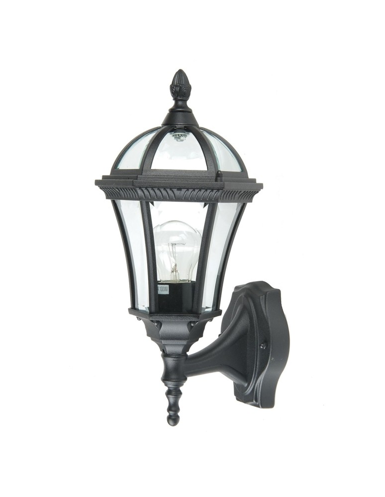 Kinkiety zewnętrzne - Elstead LEDBURY Kinkiet E27 1x100W IP44 Czarny GZH-LB1 - produkt kolory-swiatla.pl 1