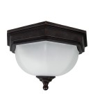 Lampy zewnętrzne sufitowe - Elstead FAIRFORD Plafon E27 2x40W IP44 Brązowy GZH-FF12 - product 1
