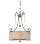 Lampy w stylu prowansalskim - Quoizel KENDRA 2x60W E27 QZ/KENDRA/P/B Wisząca - product 1