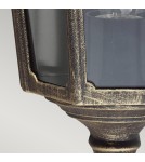 Kinkiety zewnętrzne - Elstead CRICKLADE Kinkiet E27 1x60W IP44 Czarny/Złoty GZH-CKL7 - produkt 4