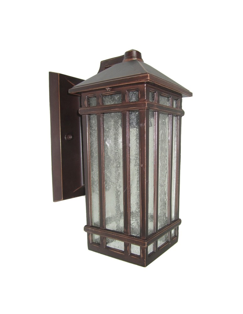 Kinkiety zewnętrzne - Elstead CHEDWORTH Kinkiet E27 1x60W IP44 Brązowy GZH-CHW2 - produkt kolory-swiatla.pl 1