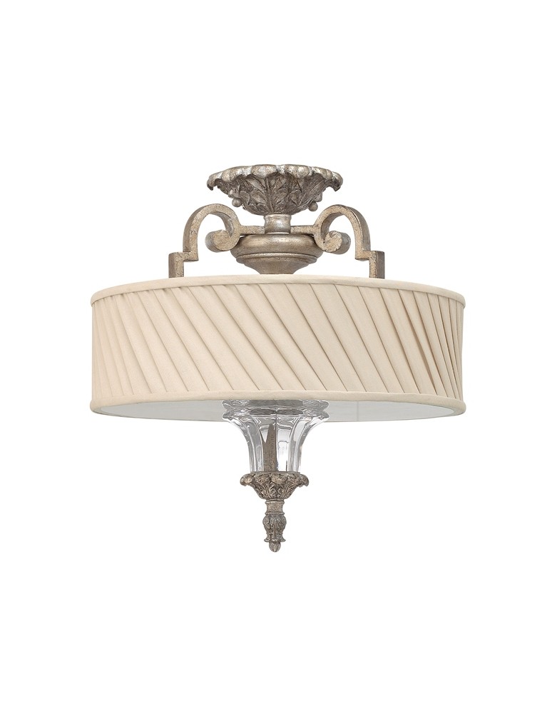 Lampy sufitowe z abażurem - Hinkley SUFITOWA KINGSLEY 3x75W E27 HK/KINGSLEY/SF - produkt kolory-swiatla.pl 1