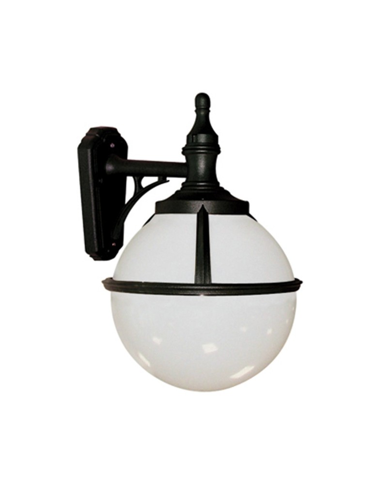 Kinkiety zewnętrzne - Elstead GLENBEIGH Kinkiet E27 1x100W IP44 Czarny GLENBEIGH-WALL - produkt kolory-swiatla.pl 1