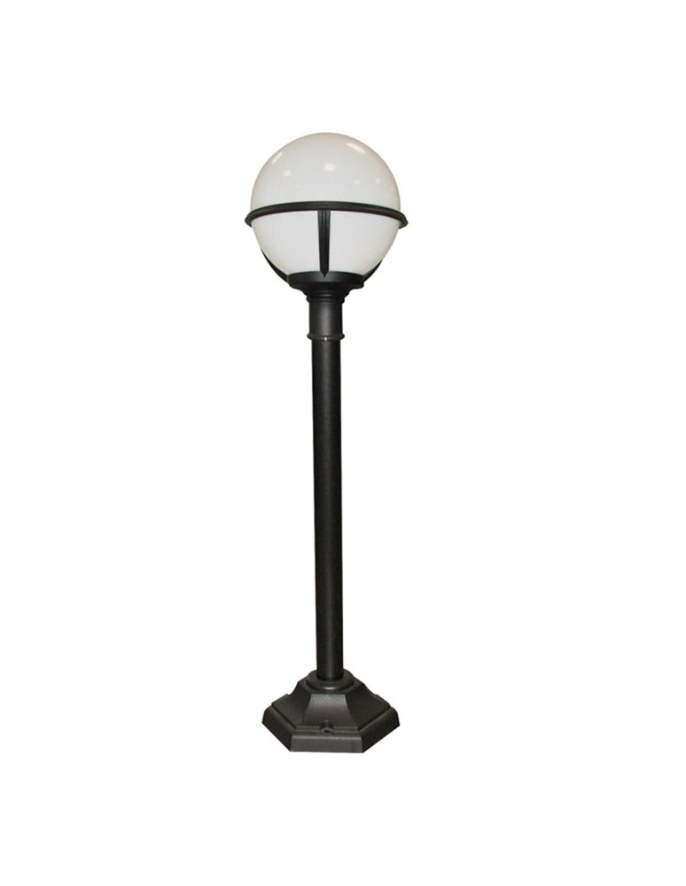 Lampy ogrodowe stojące - Elstead GLENBEIGH Stojąca Zewnętrzna E27 1x100W IP44 Czarny GLENBEIGH-PILLAR - produkt kolory-swiatla.pl 1