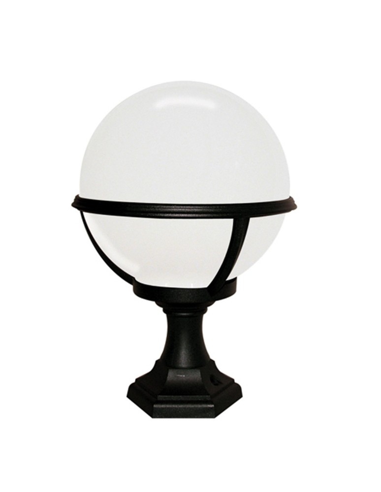 Lampy ogrodowe stojące - Elstead GLENBEIGH Stojąca Zewnętrzna E27 1x100W IP44 Czarny GLENBEIGH-PED-PO - produkt kolory-swiatla.pl 1