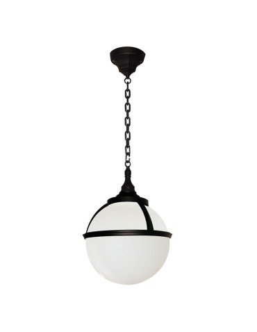 Elstead GLENBEIGH Wisząca E27 1x100W IP44 Czarny GLENBEIGH-CHAIN