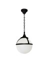 Elstead GLENBEIGH Wisząca E27 1x100W IP44 Czarny GLENBEIGH-CHAIN