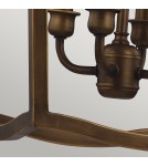 Żyrandole geometryczne - Elstead YARMOUTH Wisząca E14 4x60W Mosiądz FE-YARMOUTH-4P - product 4
