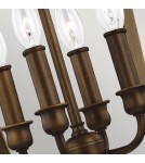 Żyrandole geometryczne - Elstead YARMOUTH Wisząca E14 4x60W Mosiądz FE-YARMOUTH-4P - product 5