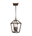 Żyrandole geometryczne - Elstead YARMOUTH Wisząca E14 3x60W Mosiądz FE-YARMOUTH-3P - product 1