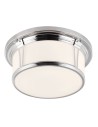 Elstead WOODWARD Plafon E27 3x60W IP44 Chrom FE-WOODWARD-F-L