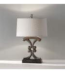Lampy stołowe z abażurem - Elstead WESTWOOD Lampa Stołowa E27 1x60W Czarny FE-WESTWOOD-TL-A - product 2