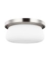 Elstead VINTNER Plafon E27 2x60W Nikiel FE-VINTNER-F-M