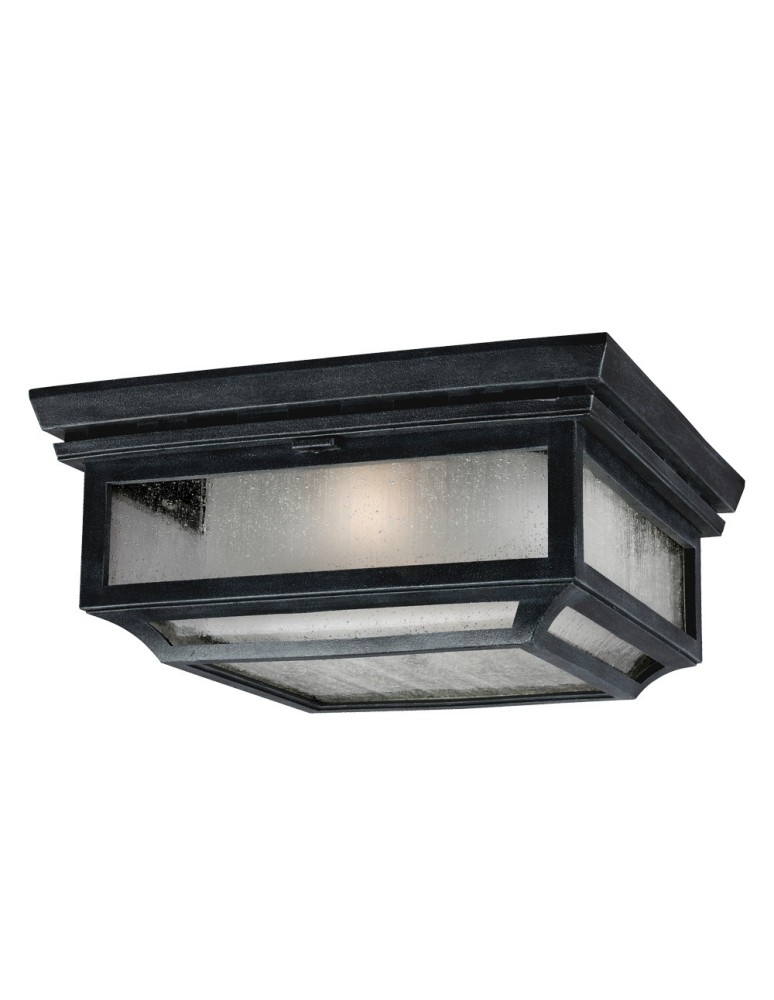 Lampy zewnętrzne sufitowe - Elstead SHEPHERD Plafon E27 2x75W IP44 Cynkowy FE-SHEPHERD-F - produkt kolory-swiatla.pl 1
