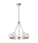 Żyrandole nowoczesne - Elstead RUBIN Żyrandol G9 6x3W Nikiel FE-RUBIN6 - product 1