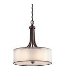 Żyrandole - Kichler LACEY 4x100W E27 KL/LACEY/P/L MB Wisząca - product 1