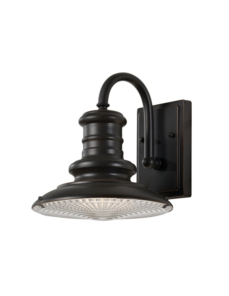 Kinkiety zewnętrzne - Elstead REDDING STATION Kinkiet E27 1x100W IP44 Brązowy FE-REDDING2-S-RB - produkt kolory-swiatla.pl 1