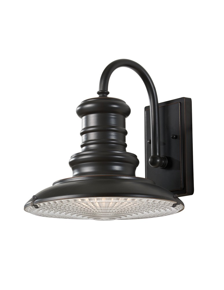 Kinkiety zewnętrzne - Elstead REDDING STATION Kinkiet E27 1x100W IP44 Brązowy FE-REDDING2-M-RB - produkt kolory-swiatla.pl 1