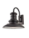 Elstead REDDING STATION Kinkiet E27 1x100W IP44 Brązowy FE-REDDING2-L-RB