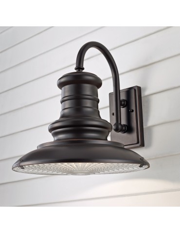 Elstead REDDING STATION Kinkiet E27 1x100W IP44 Brązowy FE-REDDING2-L-RB - produkt 2