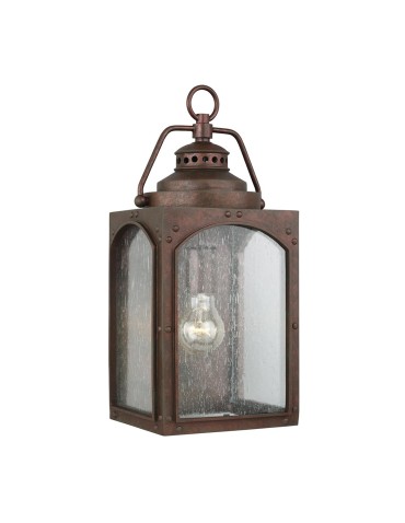 Elstead RANDHURST Kinkiet E27 1x60W IP44 Miedziany FE-RANDHURST-M-CO