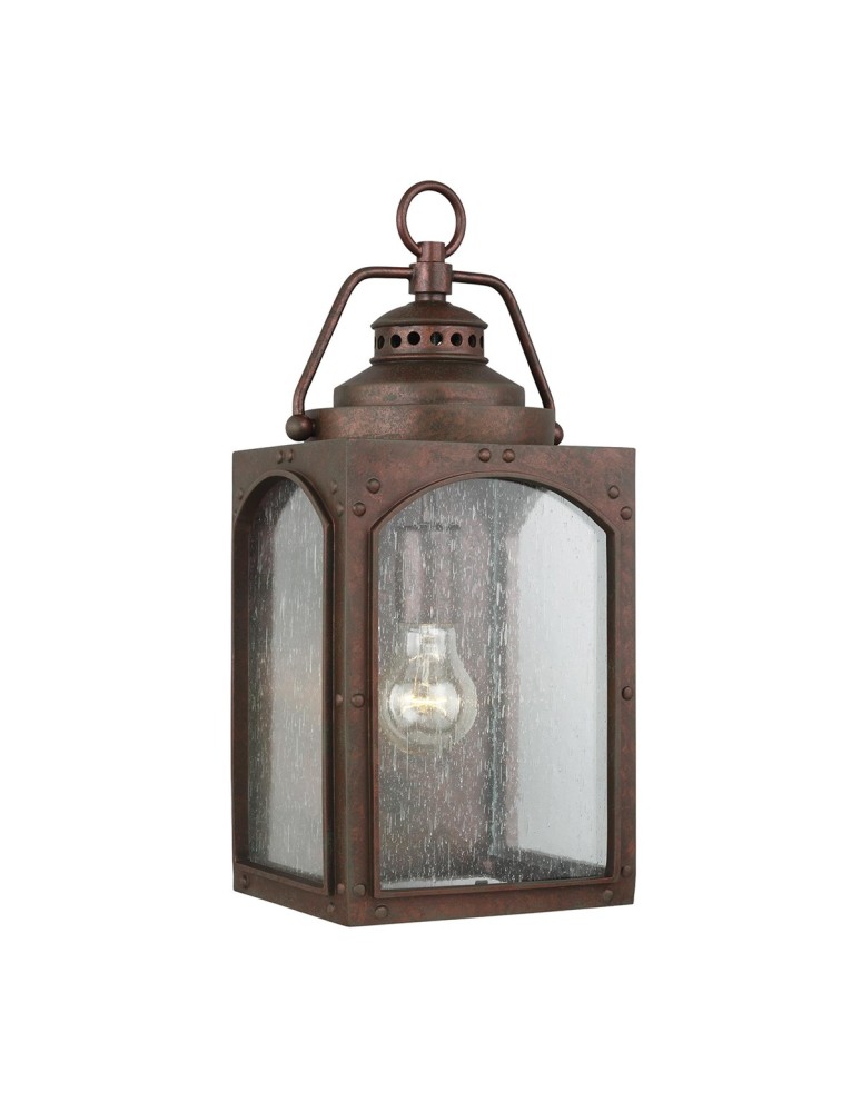 Kinkiety zewnętrzne - Elstead RANDHURST Kinkiet E27 1x60W IP44 Miedziany FE-RANDHURST-M-CO - produkt kolory-swiatla.pl 1