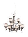 Kichler LACEY 9x60W E14 KL/LACEY9 MB Wisząca