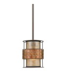 Lampy wiszące z abażurem - Quoizel LAGUNA 1x60W E27 QZ/LAGUNA/MP Wisząca - product 1