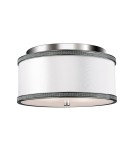 Lampy sufitowe - Elstead PAVE Plafon E27 2x60W Nikiel FE-PAVE-F-S - produkt 1
