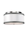 Elstead PAVE Plafon E27 2x60W Nikiel FE-PAVE-F-S