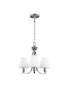 Elstead PAVE Żyrandol E14 3x60W Nikiel FE-PAVE3