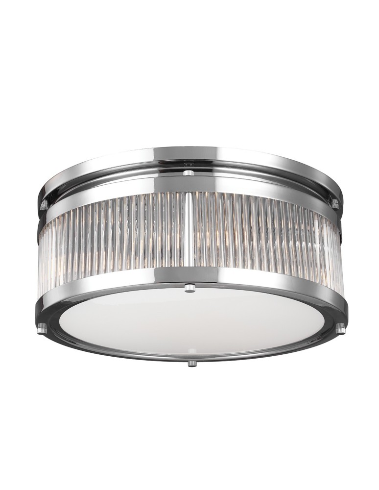 Plafony hermetyczne - Elstead PAULSON Plafon G9 4x3W IP44 Chrom FE-PAULSON-F-M - produkt kolory-swiatla.pl 1