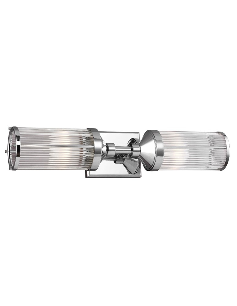 Kinkiety łazienkowe - Elstead PAULSON Kinkiet G9 2x3W IP44 Chrom FE-PAULSON2 - produkt kolory-swiatla.pl 1