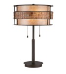 Lampy stołowe klasyczne - Quoizel LAGUNA 2x60W E27 QZ/LAGUNA/TL Stołowa - product 1