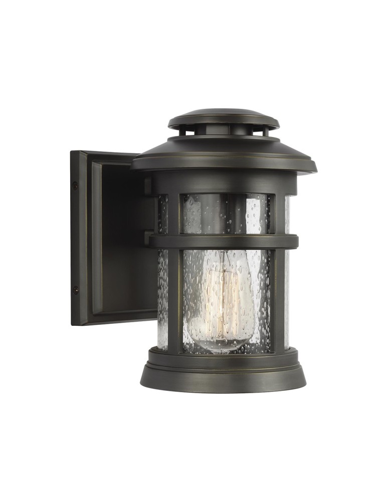 Kinkiety zewnętrzne - Elstead NEWPORT Kinkiet E27 1x60W IP44 Antyczny Brąz FE-NEWPORT-S-ANBZ - produkt kolory-swiatla.pl 1