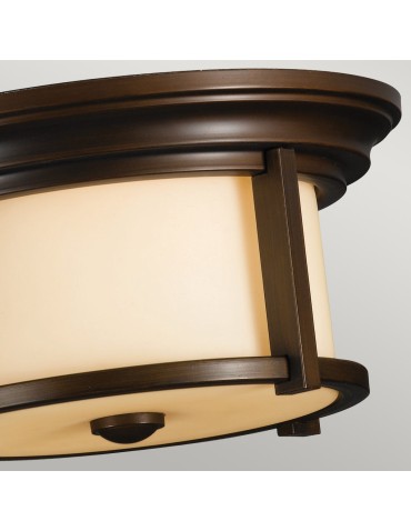 Elstead MERRILL Plafon E27 2x60W IP44 Brązowy FE-MERRILL-F - product 2
