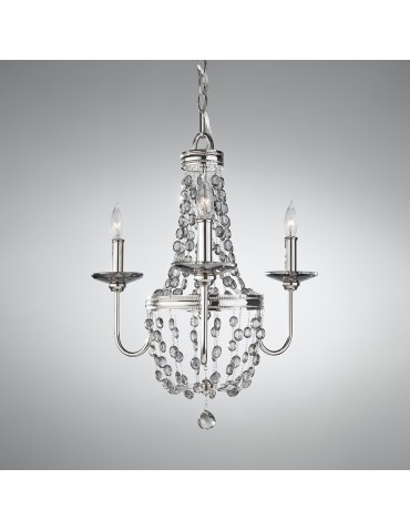 Elstead MALIA Żyrandol E14 3x60W Nikiel FE-MALIA3 - product 2