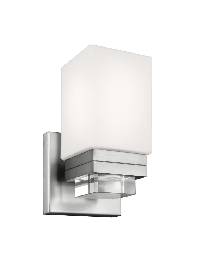 Kinkiety łazienkowe - Elstead MADDISON Kinkiet G9 1x3W IP44 Nikiel FE-MADDISON1BATH - produkt kolory-swiatla.pl 1