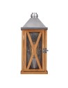 Elstead LUMIERE Kinkiet E14 2x60W IP44 Brązowy FE-LUMIERE-S2OAK