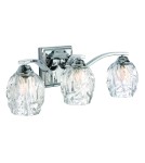Kinkiety łazienkowe - Elstead KALLI Kinkiet G9 3x3W IP44 Chrom FE-KALLI3-BATH - produkt 1