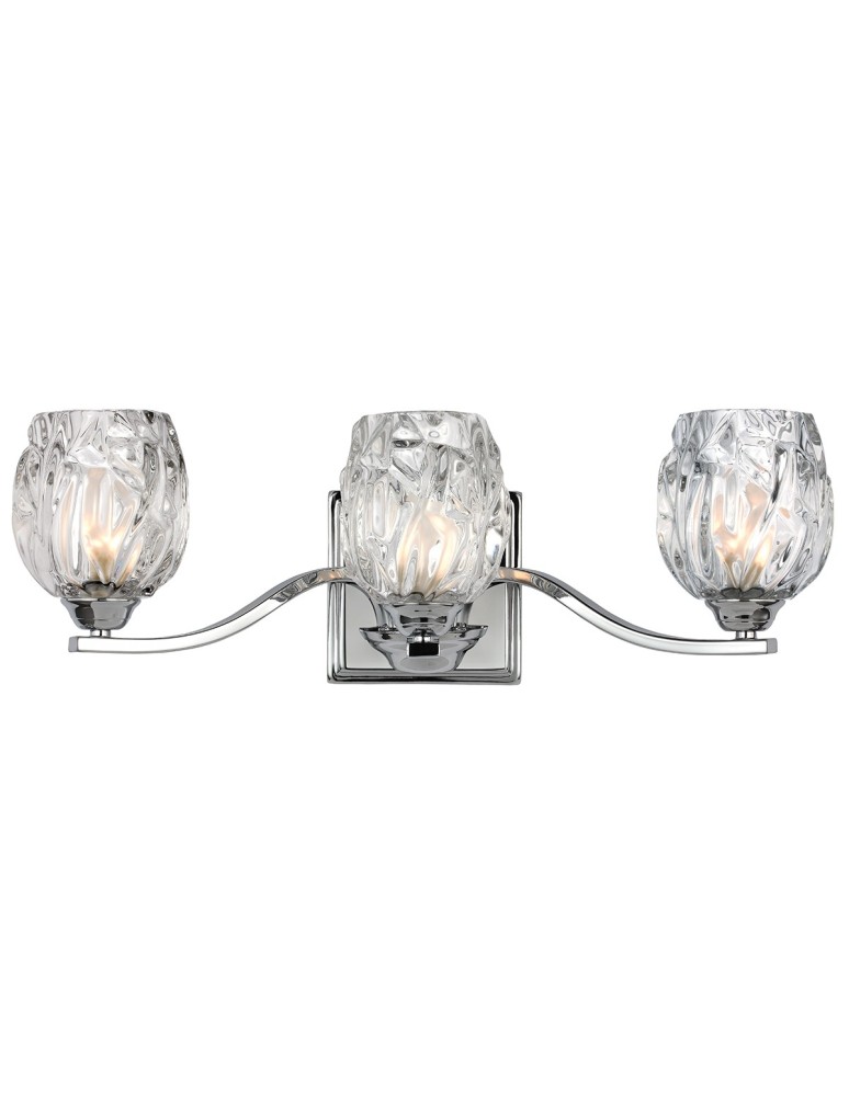 Elstead KALLI Kinkiet G9 3x3W IP44 Chrom FE-KALLI3-BATH